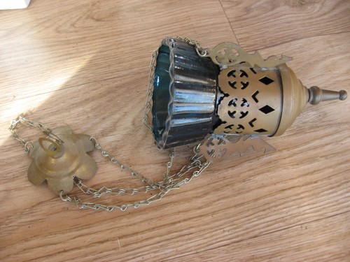 Old russian lamp for - old, russian,lamp