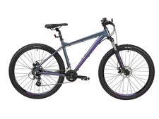 Carrera Vengeance 16-Gears Womens Small 14'' Alloy Frame Mountain Bike Grey A