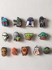 Star Wars Theme Croc Jibbitz Shoe Charms Set 13 Pieces New Bundle