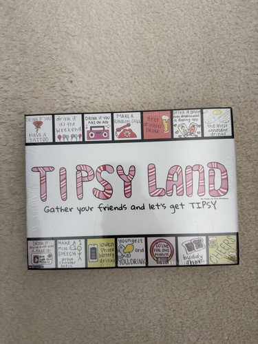 Tipsy land drinking game for - tipsy,
