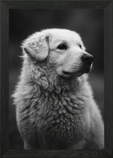 Kuvasz Dog Framed Wall Art