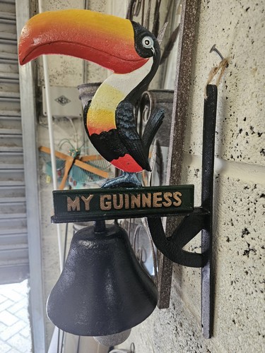 Guinness cast iron toucan bar - toucan,