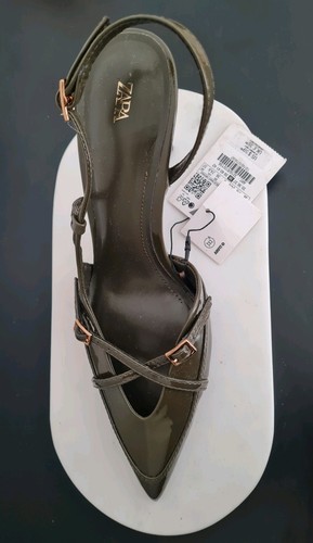 Women new zara green khaki - new,
