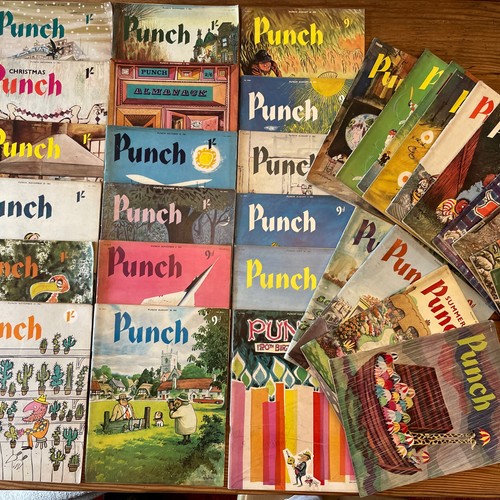 Vintage punch magazines - vintage,