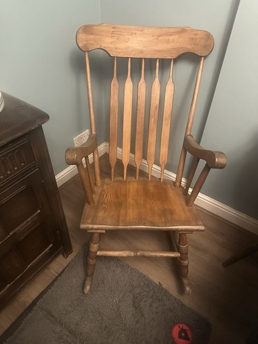 Vintage windsor rocking chair - rocking,