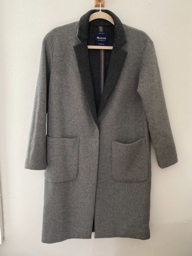 Madewell wool long jacket - jacket,