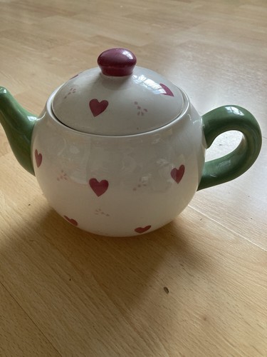 Large china teapot - -, white