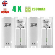 4x Batteries Rechargeable Pack