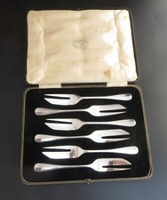 6 Thomas Bradbury Silver Plate