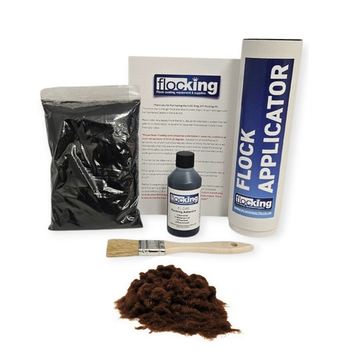 Flocking kit dark brown - flocking,