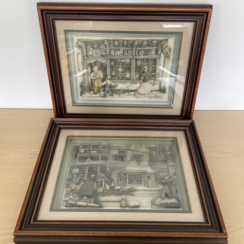Pair vintage anton - anton, 3d