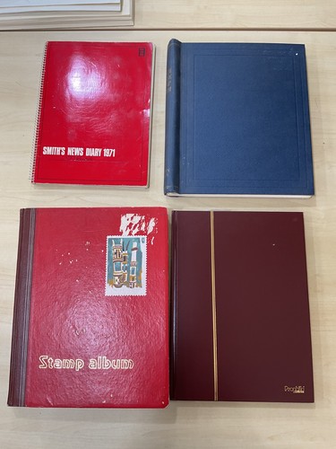 Stamps mint used - 2, albums