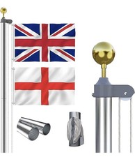 20 FT Sectional Flag Pole Kit