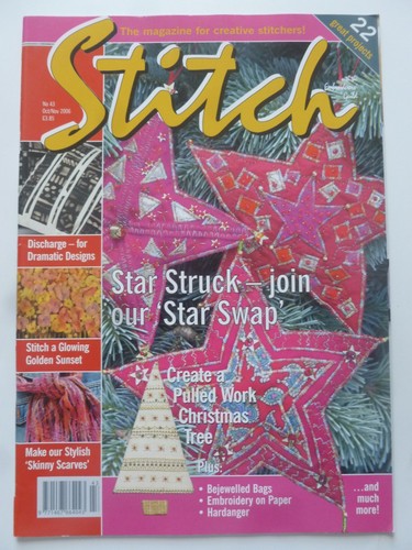 Stitch with the - stitch,