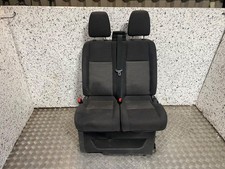 12-18 FORD TRANSIT CUSTOM MK1 PASSENGER SIDE FRONT TWIN SEATS WITH HEADRESTS