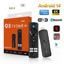 Android 14 TV Stick 4K Full HD
