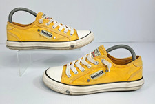 Dockers Yellow Canvas Trainers