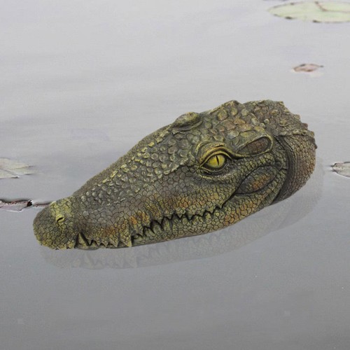 Alligator head fake decor - head,