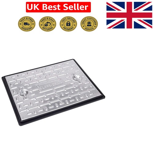 Galvanised steel manhole cover - steel,