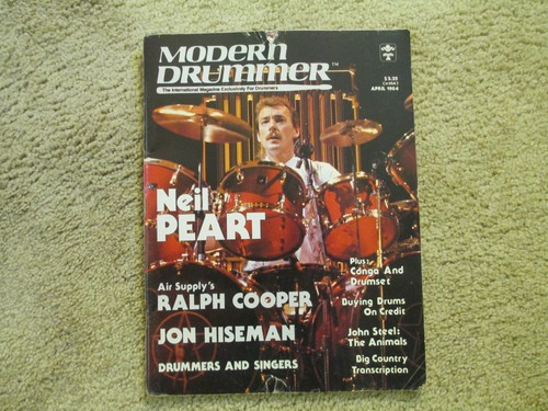 Modern drummer april 1984 - 1984, neil