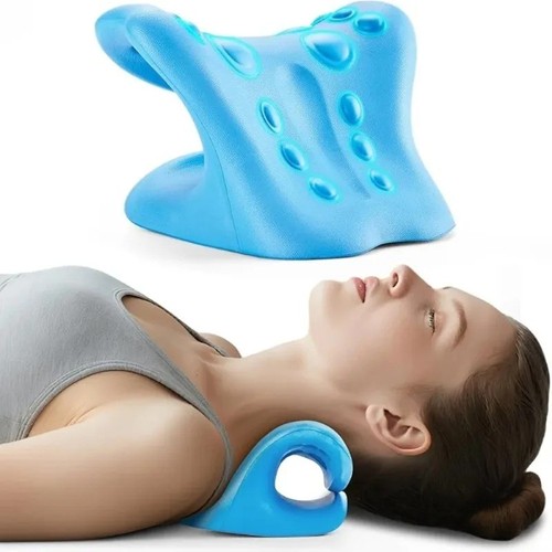 Neck traction pillow - pillow, original