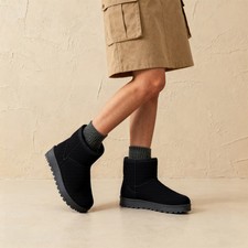 Womens Ladies Warm Winter Faux