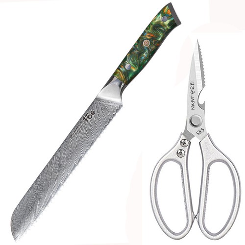 2pcs turwho 8inch bread knife - bread,