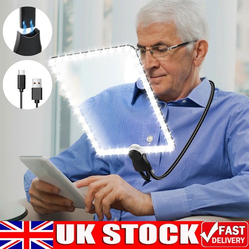 Large hands free magnifying - 5x,