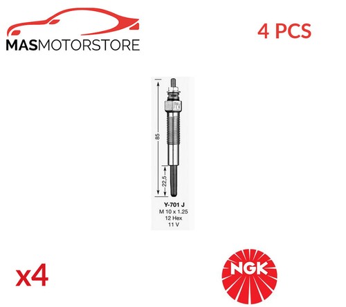 Engine glow plugs ngk - ngk, 1566