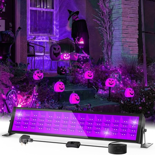 72w black light led flood - uv,