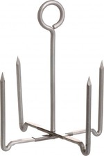 Kitchencraft Aluminium Folding Baked Potato Baker Rack KCBAKER