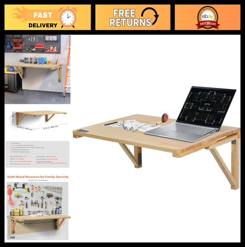 Folding wall mounted table - folding, wall-mounted