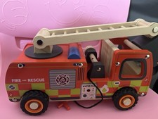 Aldi Wooden Fireman And Figure