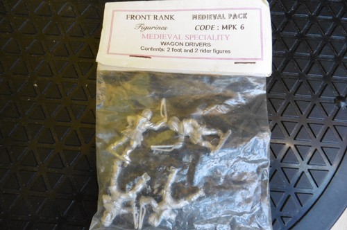 28mm front rank white - front, metal