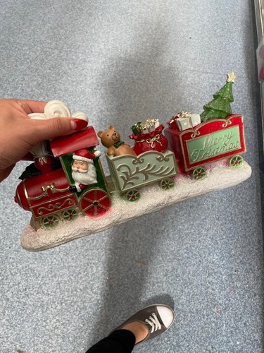 New christmas festive train - christmas,