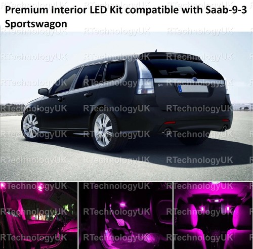 Pink purple led interior - purple,