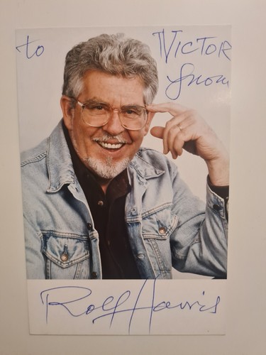 Rolf harris signed - harris, /