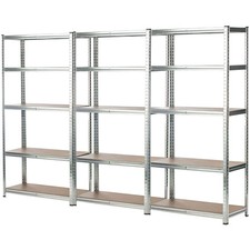3x Garage Shelves Shelving 5