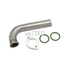 Alloy 105 degree Exhaust Pipe