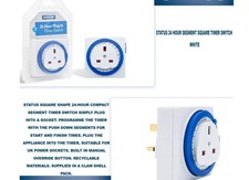 24 HOUR TIME CLOCK SOCKET UK