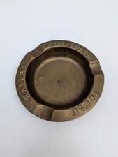 vintage Schweppes brass ashtray pub bar 