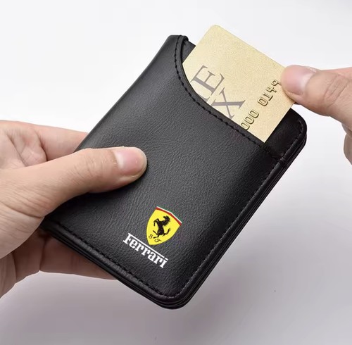 Ferrari wallet soft leather - ferrari,
