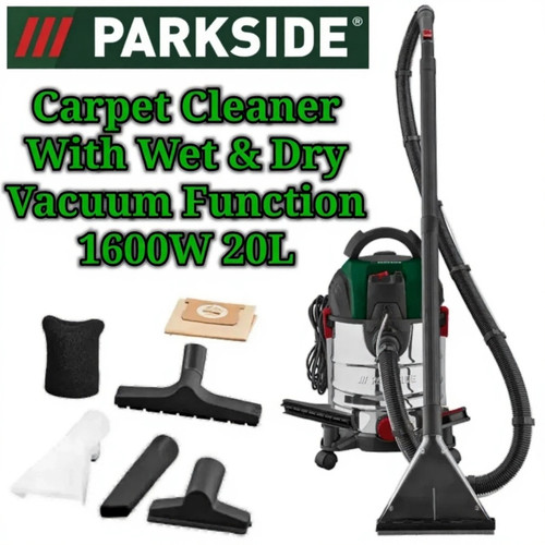 Parkside 1600w 20l carpet - 1600w,