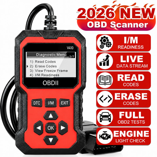 Obd2 scanner car engine - -,