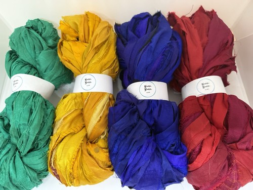 Sari silk ribbon - sari, ribbon,