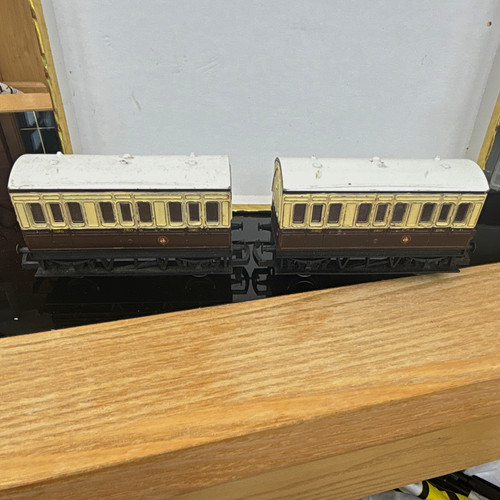 Hornby gwr brown cream oo - hornby,