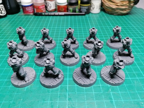 14x necromunda goliath ganger - 14x,