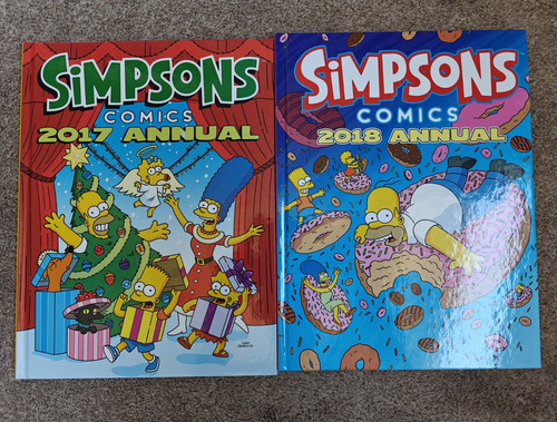 Titan books simpsons comics - simpsons,