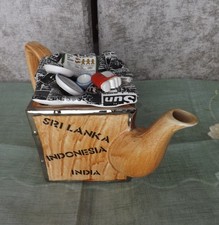 Vintage TEA CRATE Novelty Tea Pot by South West Ceramics for The Tea Council