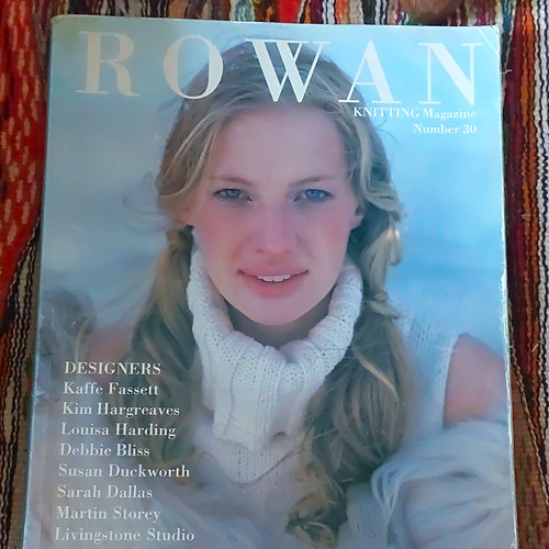 Rowan knitting magazine issue - rowan,